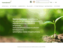 Tablet Screenshot of naistenkartano.com